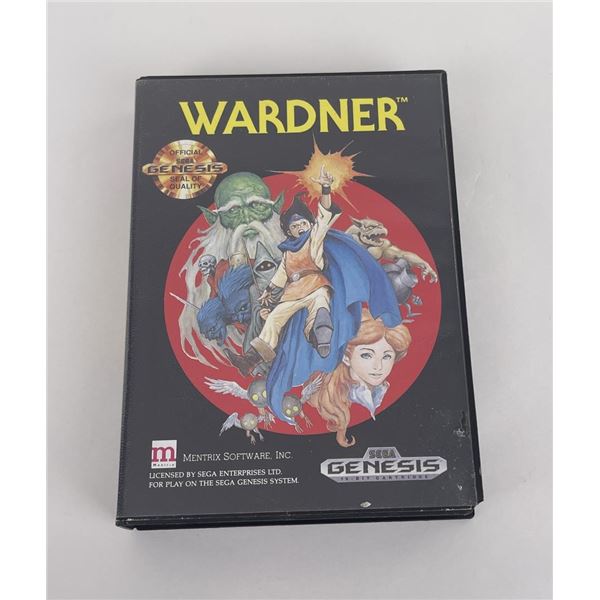 Sega Genesis Wardner Video Game