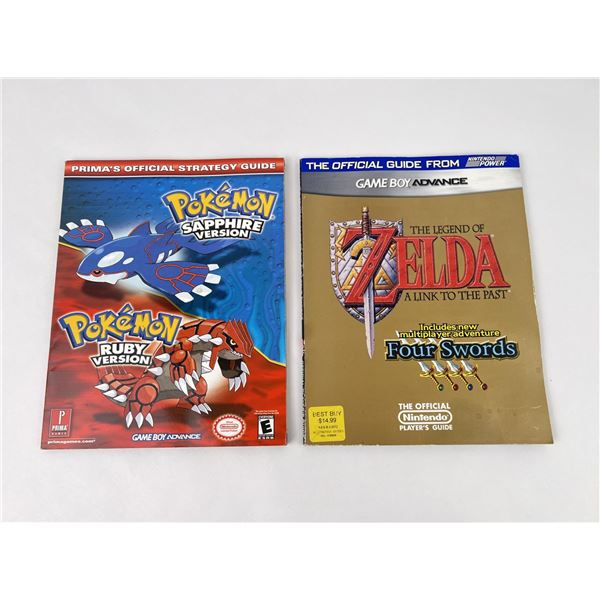 Strategy Guides Pokemon Sapphire Ruby Zelda