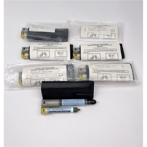 Cold War Nerve Agent Antidote Training Kits