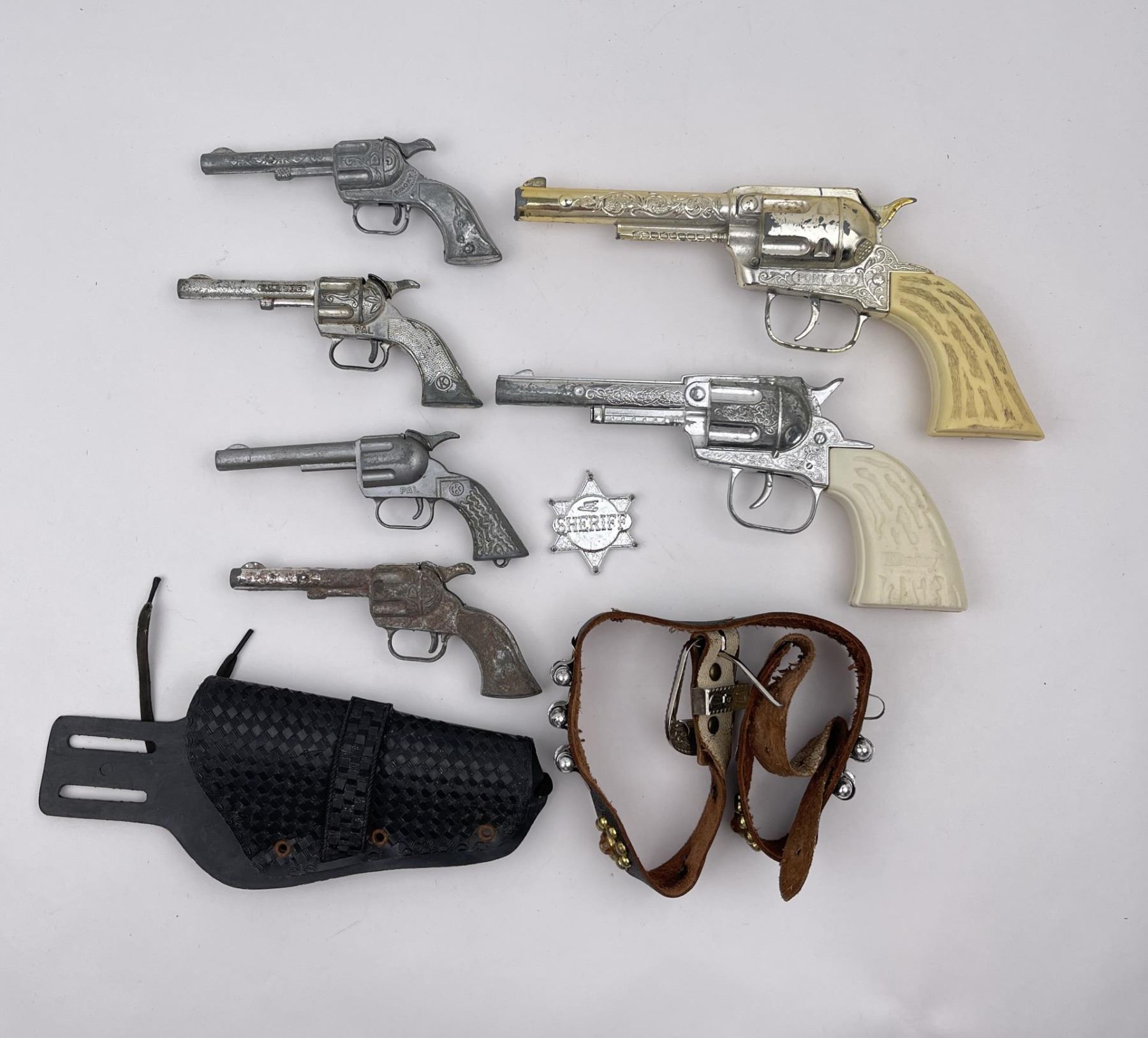 Collection of Vintage Cap Guns