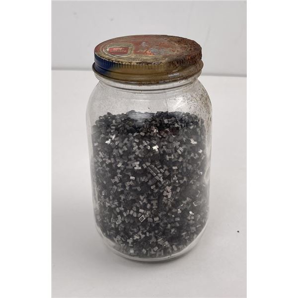 Collection of Antique Print Letter Type Blocks