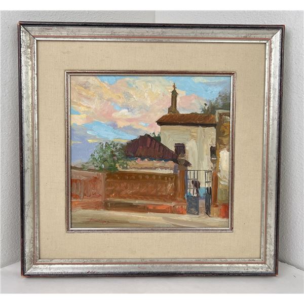 Betty Jean Billups Montana Oil on Board