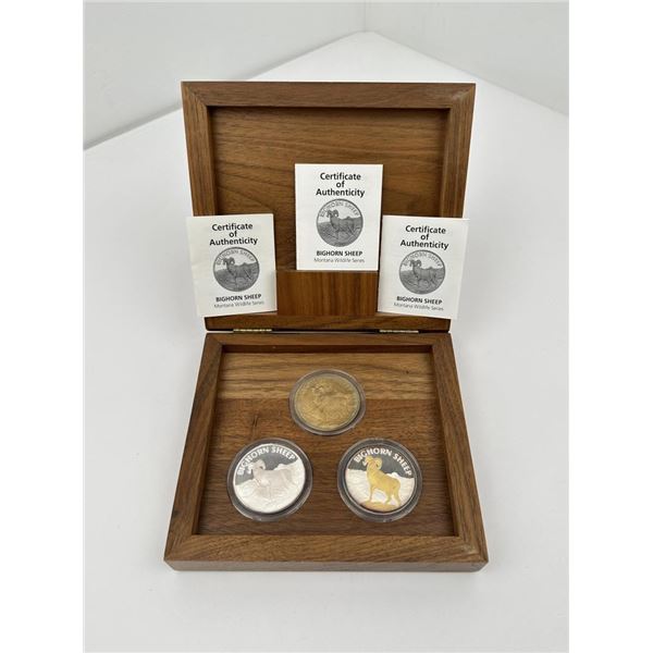 Northwest Territorial Mint Bighorn Sheep Coins