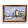 Image 1 : Parisian Oil On Canvas Painting