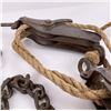 Image 2 : Antique Pulley Block and Tackle