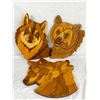 Image 1 : Carved Animal Wall Art