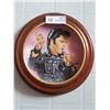 Image 1 : Elvis Collector Plate "Blues And Black Leather" Plate Number 7076A - 11 In Diameter