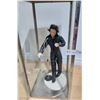 Image 1 : Elvis Presley Figurine Doll In Glass Case - 10.5W x 11D x 24H