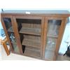 Image 2 : Wood Top Of Hutch (Middle Glass Missing) - 51L x 13D x 45H
