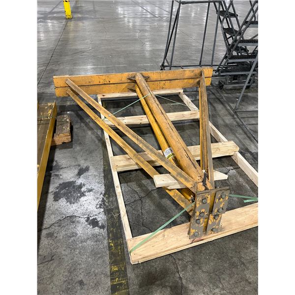 Lot of (2) A-Frame Crane Supports