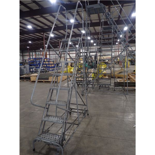 Cotterman Rolling Stairs 18"x60"x80"