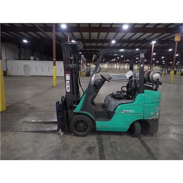 5000 Lb Mitsubishi #FGC33N Forklift