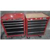 Image 1 : Lot of (2) Rolling Tool Carts