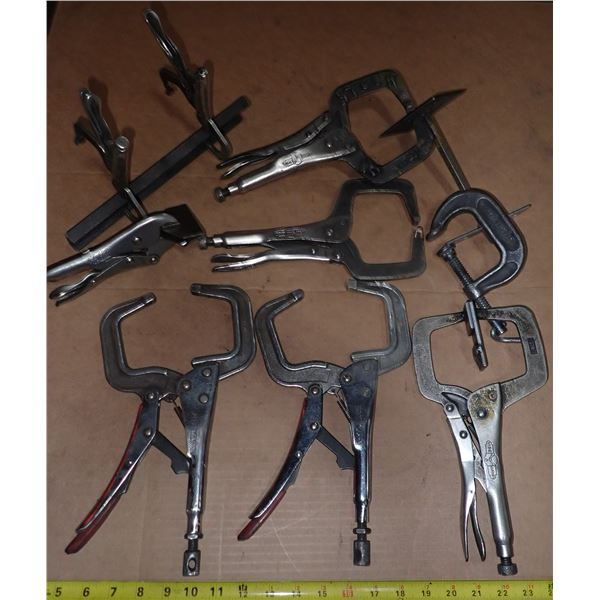 Lot of Misc Clamps