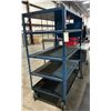 Image 1 : Rolling Cart 56"L x 29"D x 66"H - Side has a built in Clip board