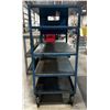 Image 2 : Rolling Cart 56"L x 29"D x 66"H - Side has a built in Clip board