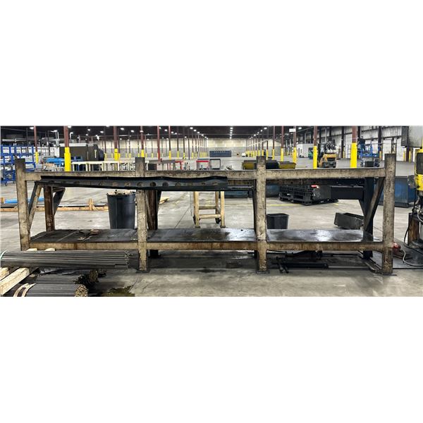 Heavy Duty Material Rack 17'L x 38"D x 56.5"H