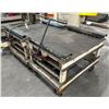 Image 1 : Lot of (2) Rolling Metal Carts 38" x 32" x 28.5"