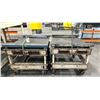 Image 2 : Lot of (2) Rolling Metal Carts 38" x 32" x 28.5"