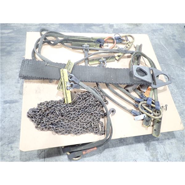 Skid of Chains / Slings & Misc