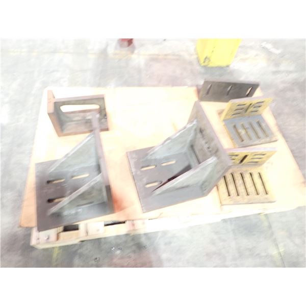 Lot of Angle Plates & Misc