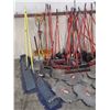 Image 2 : Big Lot of Brooms, Dust Pans & Mops