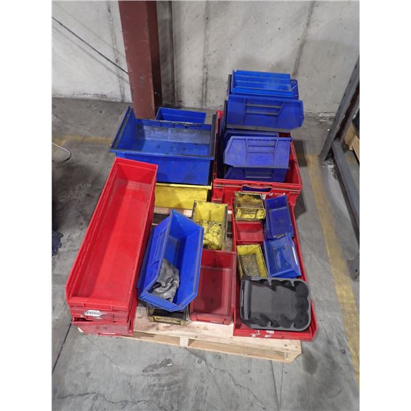 Lot of Misc Plastic Totes