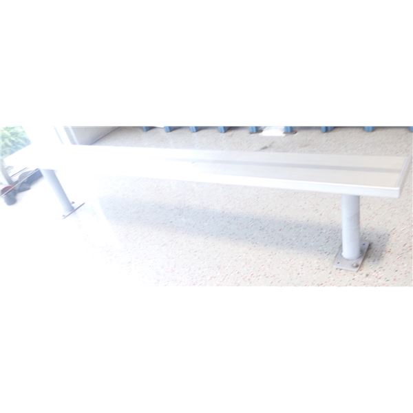 Small Aluminum Bench