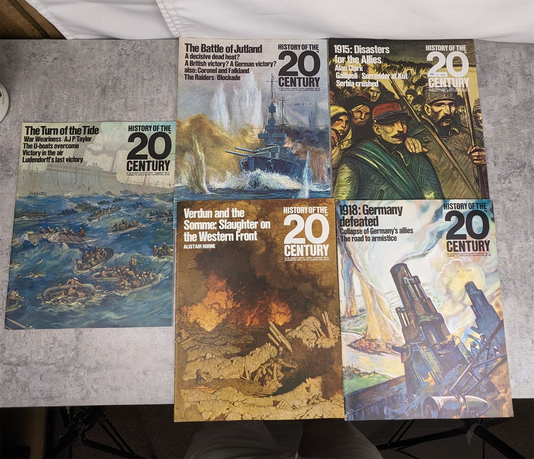 Set of 17 - History of the 20th Century Magazines