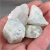 Image 1 : Set of 4 Raw Aquamarine Crystals
