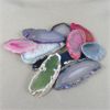 Image 2 : Set of 10 Polished Dyed Agate Slices