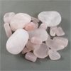 Image 5 : Lot of Frosted Tumbled Rose Quartz Crystals - 137 grams