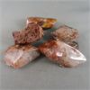Image 2 : Set of 5 Polished Lodolite (Aka Inclusion Quartz) Crystals