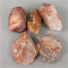 Image 3 : Set of 5 Polished Lodolite (Aka Inclusion Quartz) Crystals