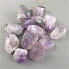 Image 2 : Lot of 5 Polished & 8 Raw Amethyst Crystals 