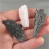 Image 5 : 2 Raw Black Kyanite Crystals & 1 Raw Danburite Crystal