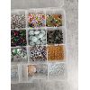 Image 4 : Large Bead Organizer Box Filled with Beads