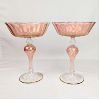Image 2 : RARE FIND!  Exceptional Venetian Glass Dish Set - Set of 2