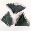 Image 1 : Lot of 3 Nephrite Jade Stones 2.75lbs - British Columbia
