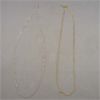 Image 2 : Sterling Silver Chain 18" & 14K Gold over Sterling Chain 18"