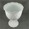 Image 3 : Vintage Milk Glass Pedestal Compote Dish