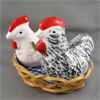 Image 7 : Vintage Chickens In A Basket Salt and Pepper Shakers