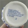 Image 3 : Vintage Miniature Blue & White Porcelain Teapot
