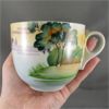 Image 8 : Set of 2 Vintage Hand Painted Lake Side Tea Cups