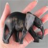 Image 2 : Vintage Wooden Elephant Statue