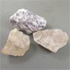 Image 2 : 2 Raw Rutilated Quartz & 1 Raw Lepidolite Crystals