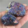 Image 1 : 2 Raw Peacock Ore Crystals