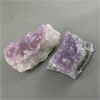 Image 2 : 2 Raw Amethyst Crystal Clusters 