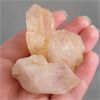Image 6 : 3 Raw Tangerine Quartz Clusters 