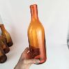 Image 4 : Set of 4 Hand Blown Glass Bottles